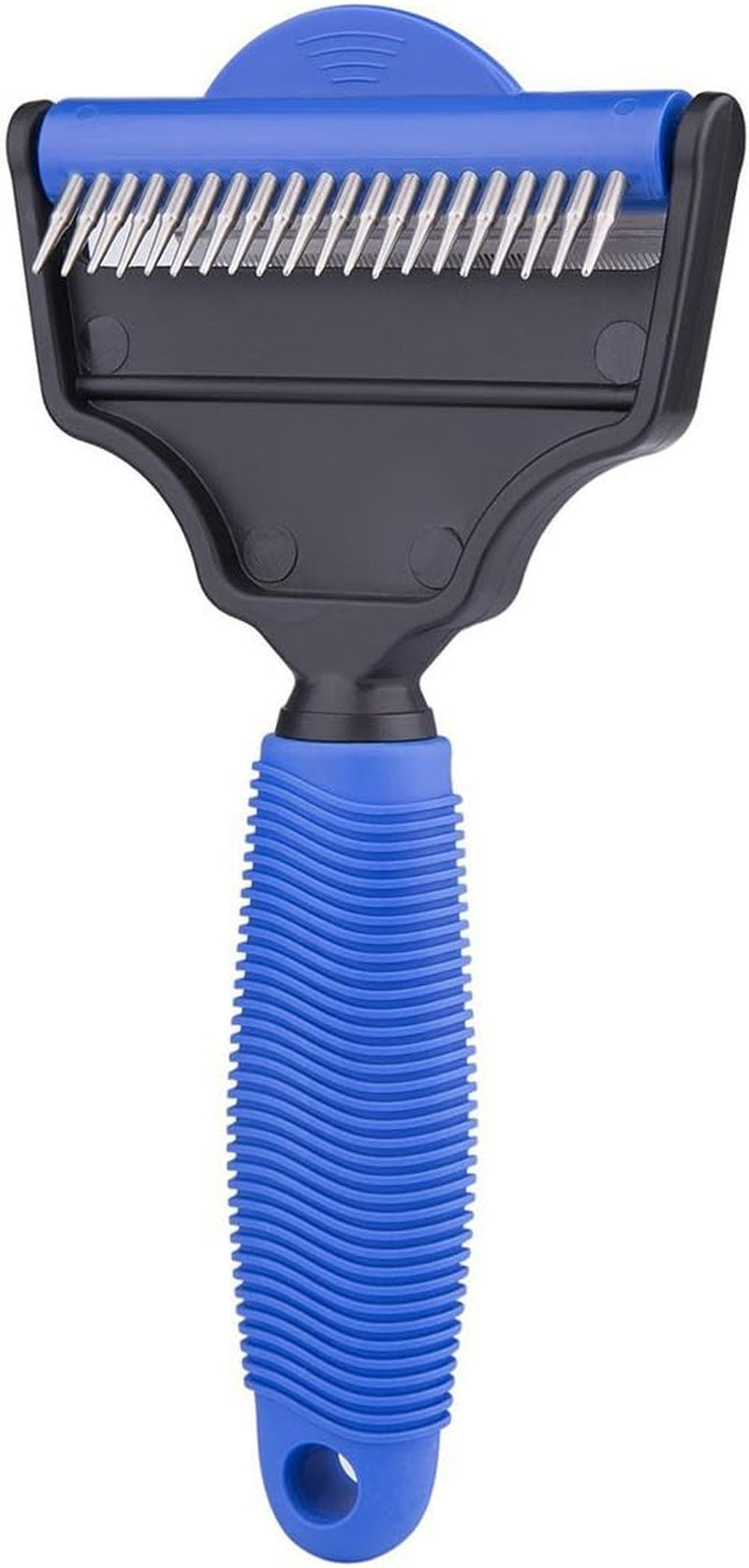 Deshedding Grooming Tool: Undercoat Rake and Brush for Dogs, Cats, and Horses