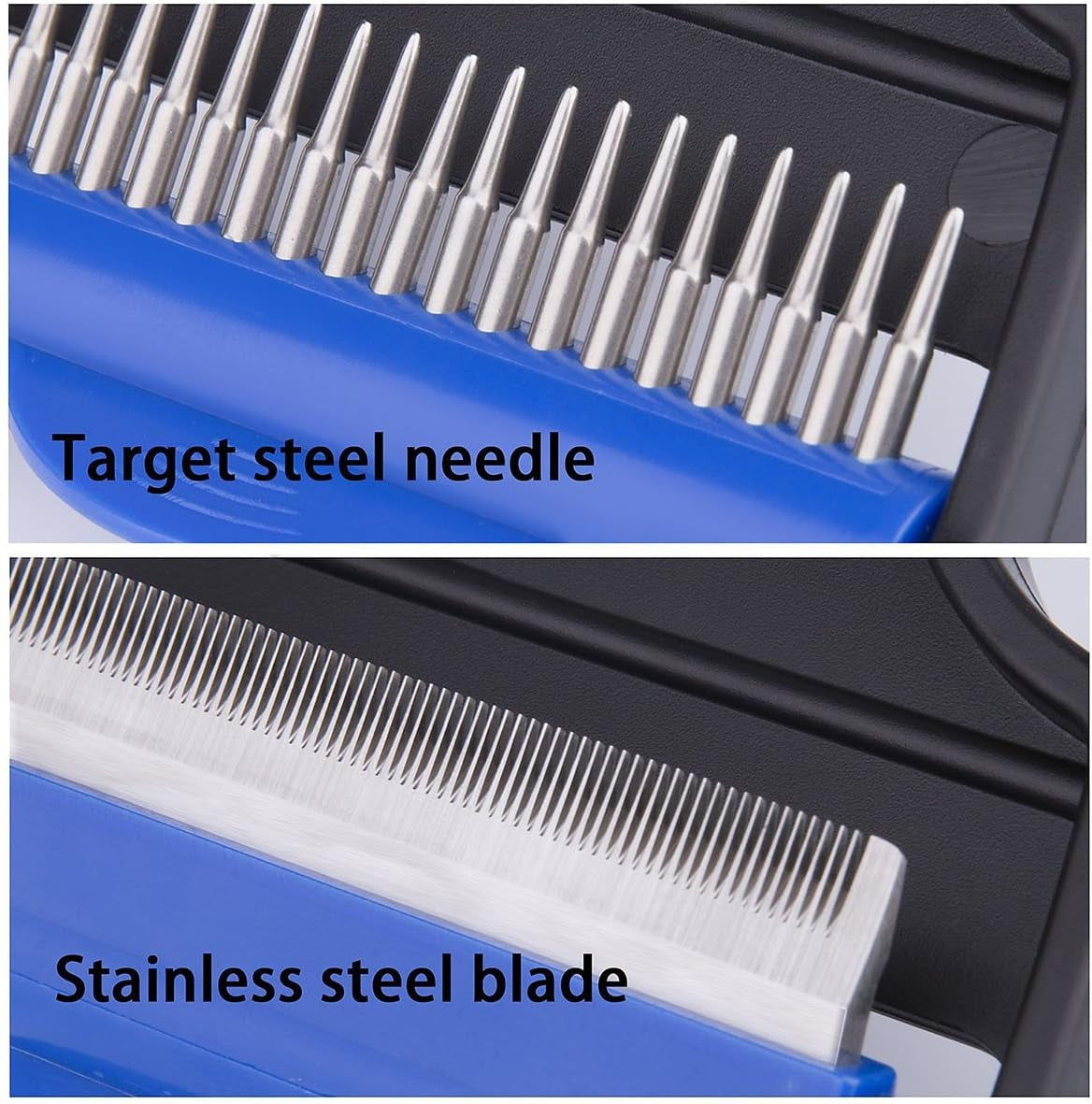 Deshedding Grooming Tool: Undercoat Rake and Brush for Dogs, Cats, and Horses